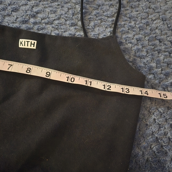 Kith Black Crop Top Size S - Picture 3 of 6